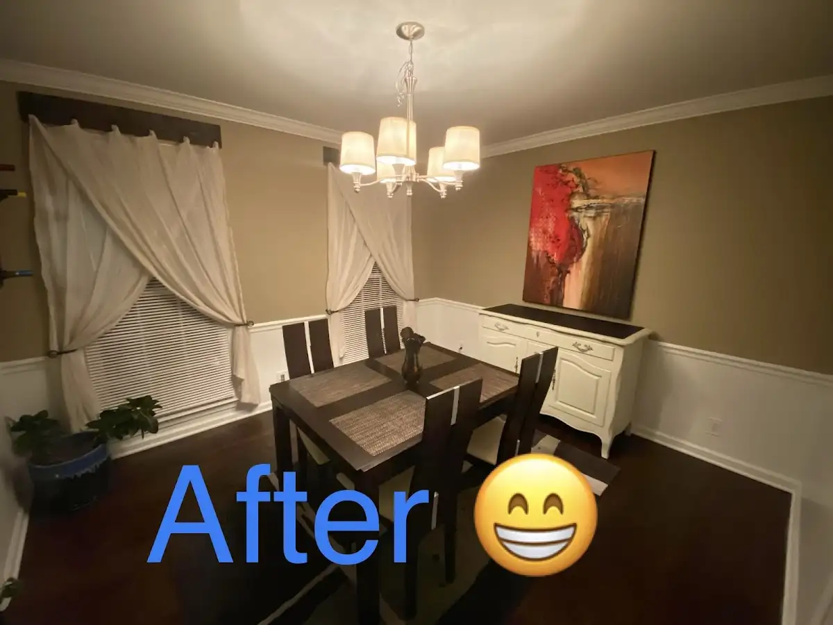 Professional dining room restoration after water damage in Middlesborough